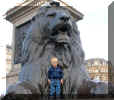 cameron with the lion.jpg (48285 bytes)